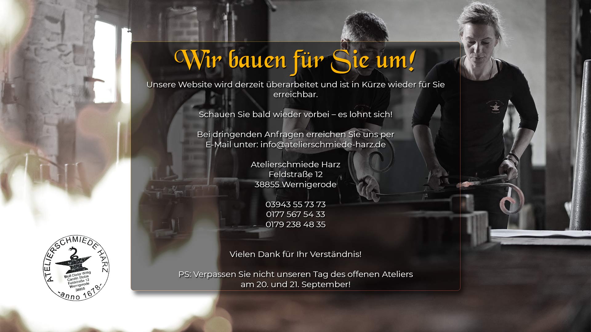 Wir bauen um